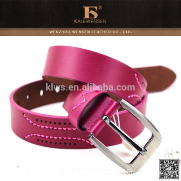 Made in china promotional name branded belts